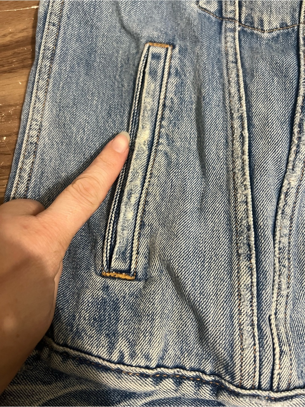 Rare Vintage Trucker Jean Denim Jacket Varsity State Champs Polo Ralph Lauren - Picture 6 of 16